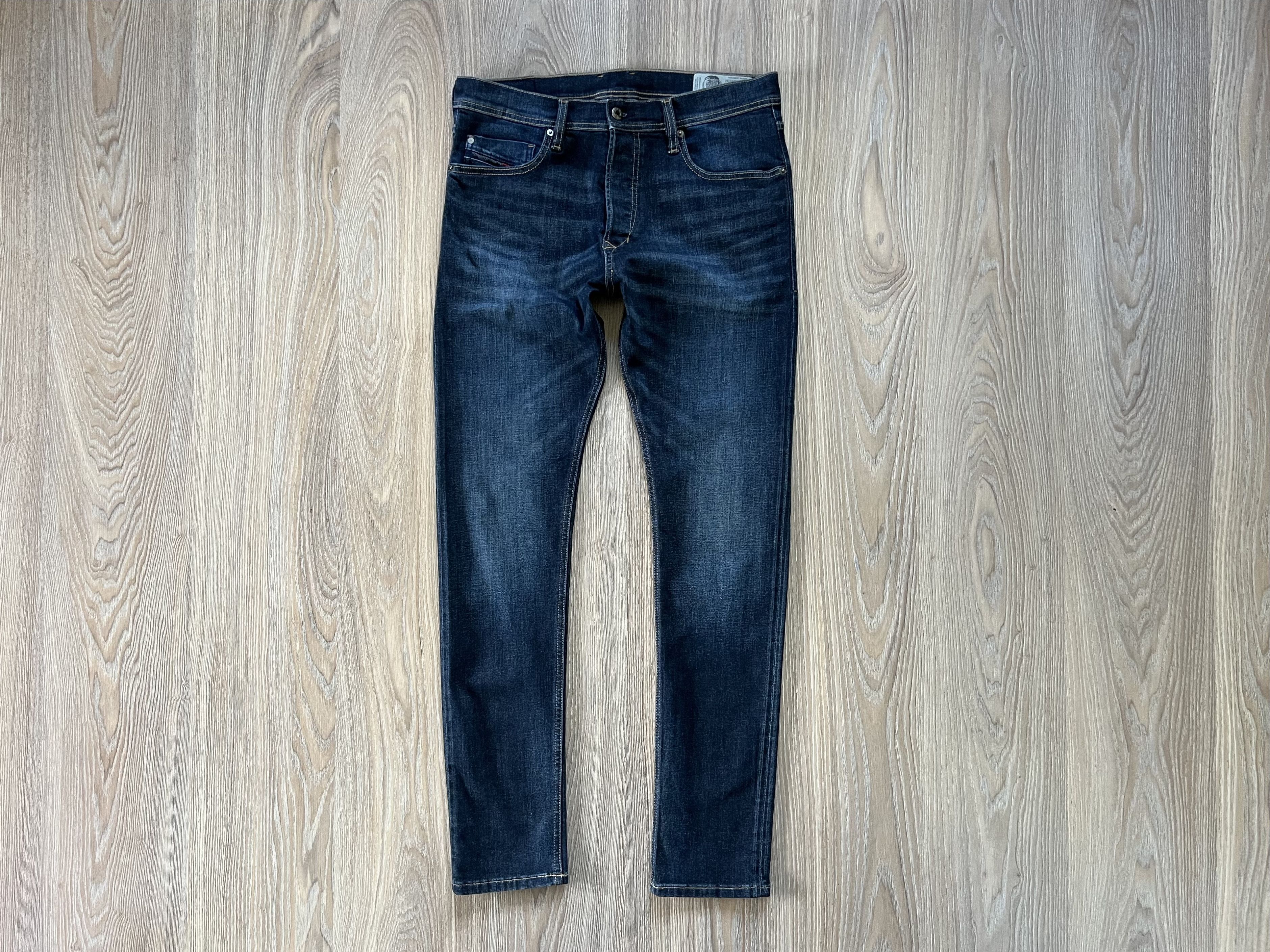 image of Archival Clothing x Diesel Tepphar Mens Stretch Jeans in Blue (Size 31)