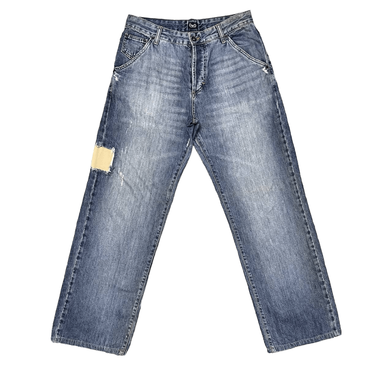 Dolce & Gabbana Vintage D&G Dolce & Gabbana Extreme Denim Devotees Jeans Size US 31 - 8 Thumbnail