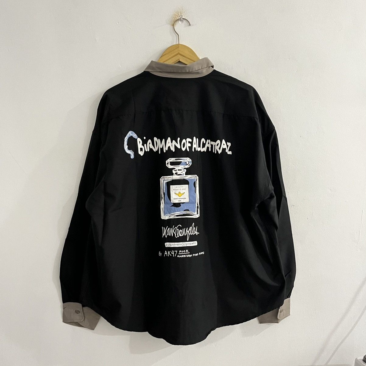 Other Mark Gonzales Double Pocket Graphic Button Up Size US XL / EU 56 / 4 - 6 Thumbnail