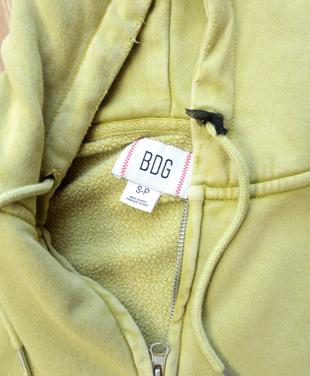 Bdg 🔥 90s BDG Oversized Zip Hoodie Sweatshirt Distressed Y2K Size US S / EU 44-46 / 1 - 3 Thumbnail