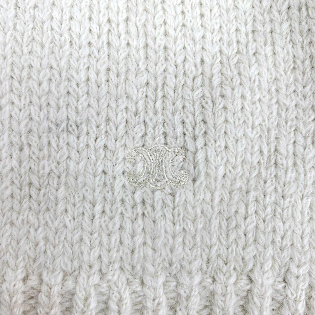 Celine Celine Alpaca Turtleneck Long Sleeve Knit Sweater K26WX Size M / US 6-8 / IT 42-44 - 5 Thumbnail