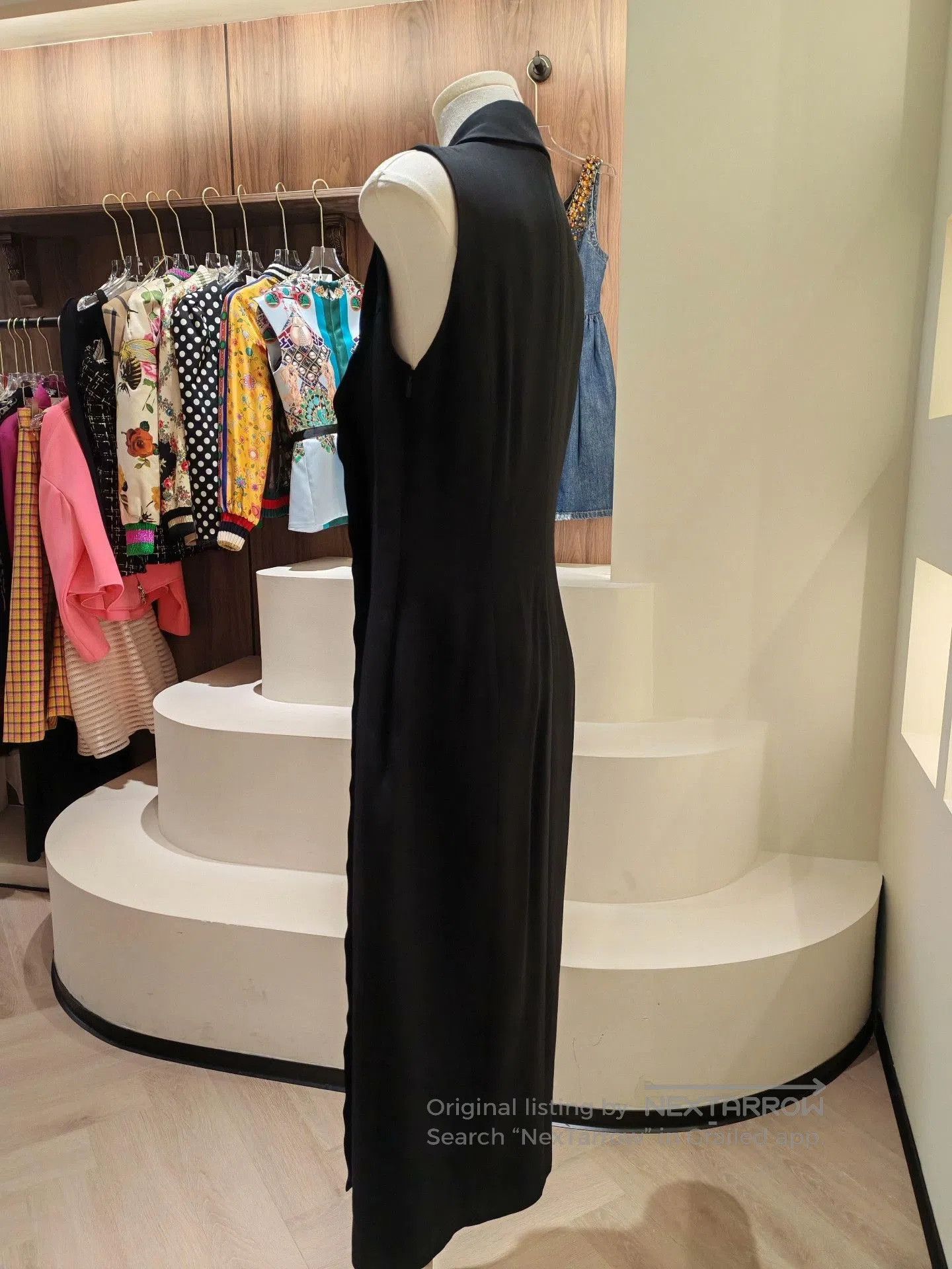 Fendi FENDI Black Sleeveless Dress. Size S / US 4 / IT 40 - 7 Thumbnail