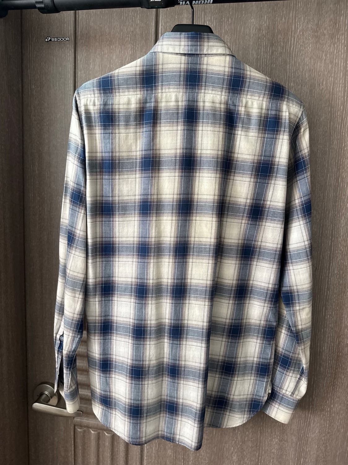 Saint Laurent Paris Saint Laurent 15FW Hedi Slimane Flannel Shirt Size US M / EU 48-50 / 2 - 2 Thumbnail