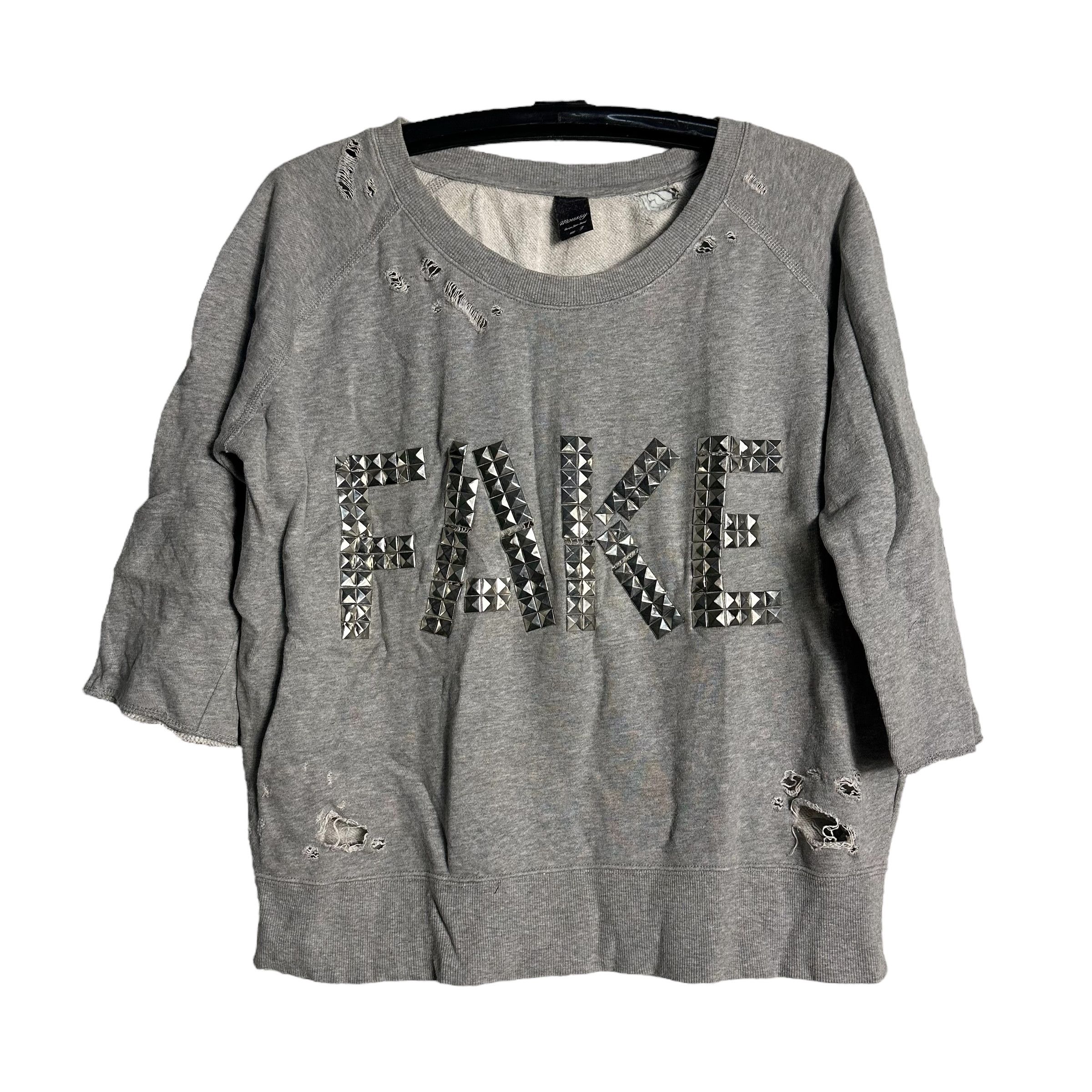 Japanese Brand 🔥RARE🔥Moussy Japanese Brand Distress Style Sweatshirt Size US M / EU 48-50 / 2 - 1 Thumbnail