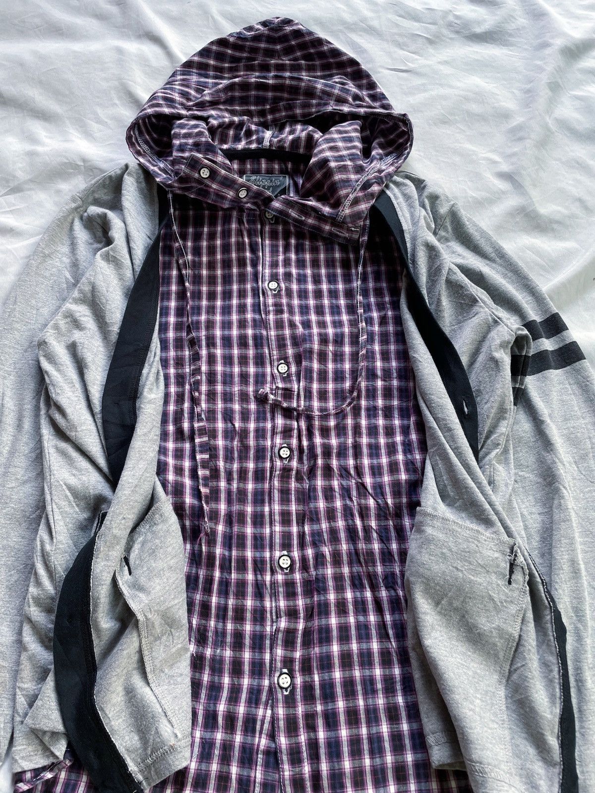 Japanese Brand JAPANESE DOUBLE LAYER CASUAL KNIT & SHIRT STYLE Size US M / EU 48-50 / 2 - 3 Thumbnail