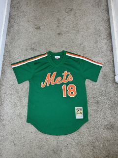 green mets jersey mitchell and ness
