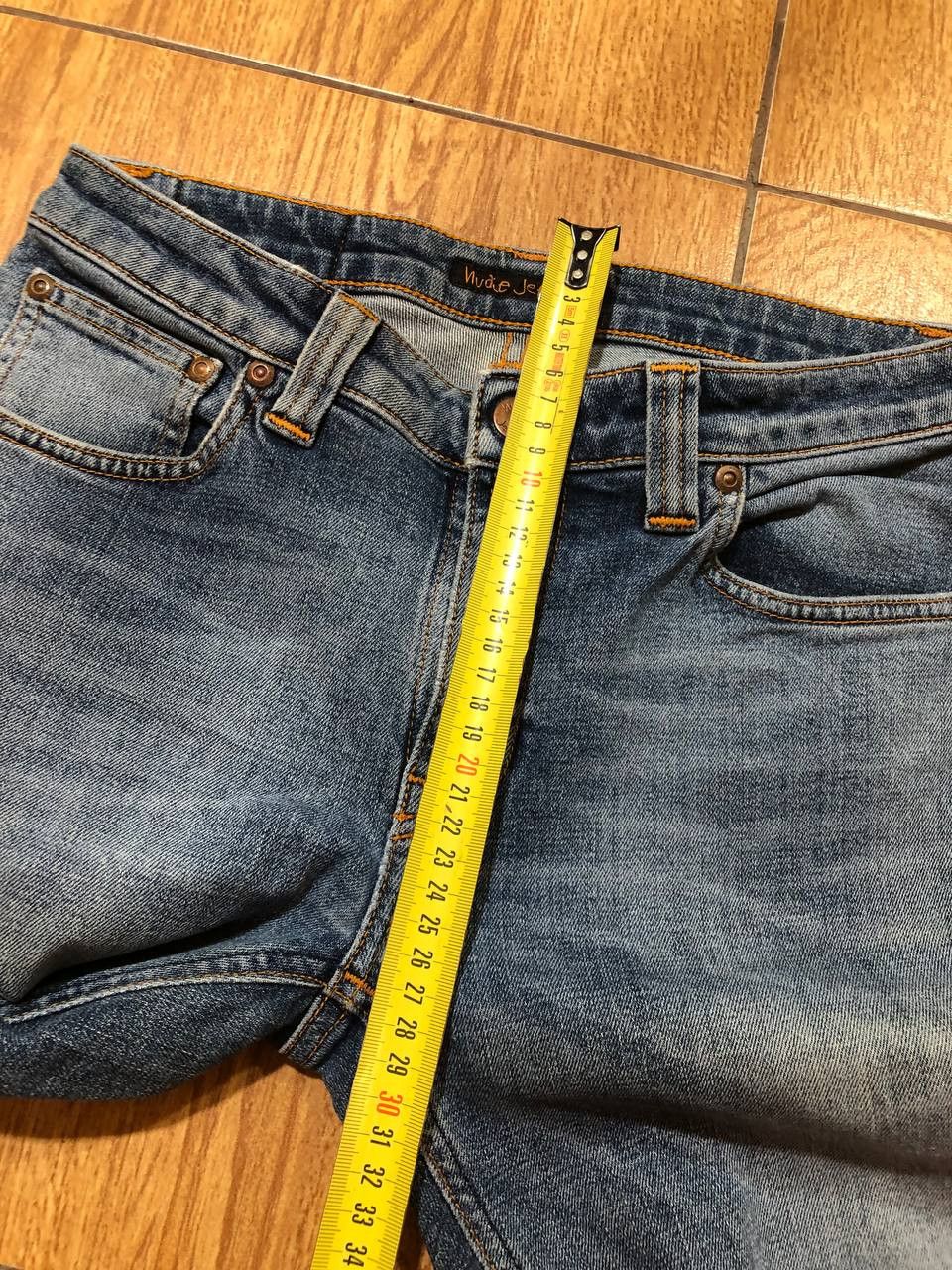 Nudie Jeans Nudie Jeans Men's Skinny Lin Skinny Jeans Blue Size US 28 / EU 44 - 14 Thumbnail