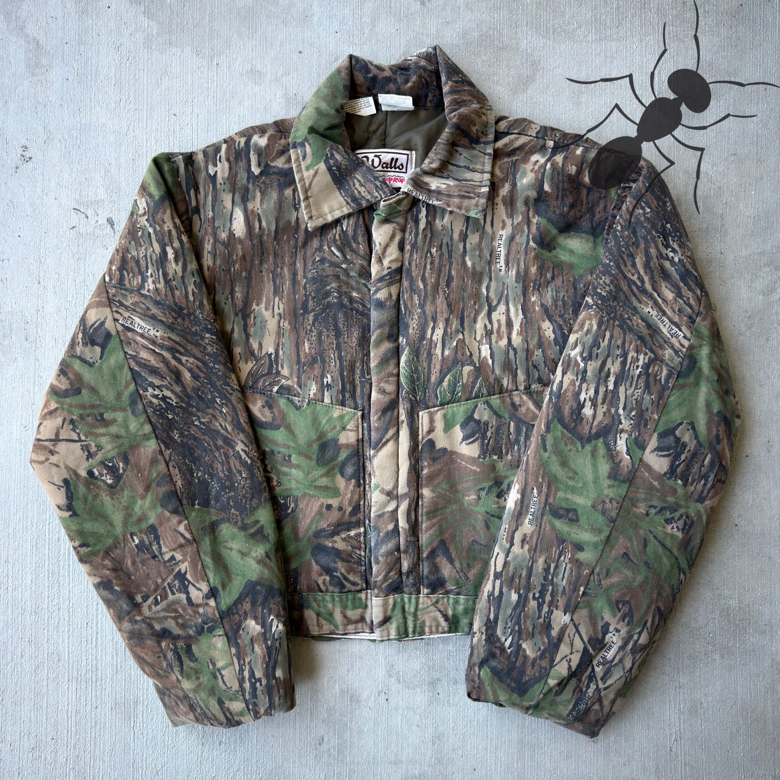 Carhartt × Vintage Walls realtree camo cropped work wear jacket Size US M / EU 48-50 / 2 - 1 Thumbnail