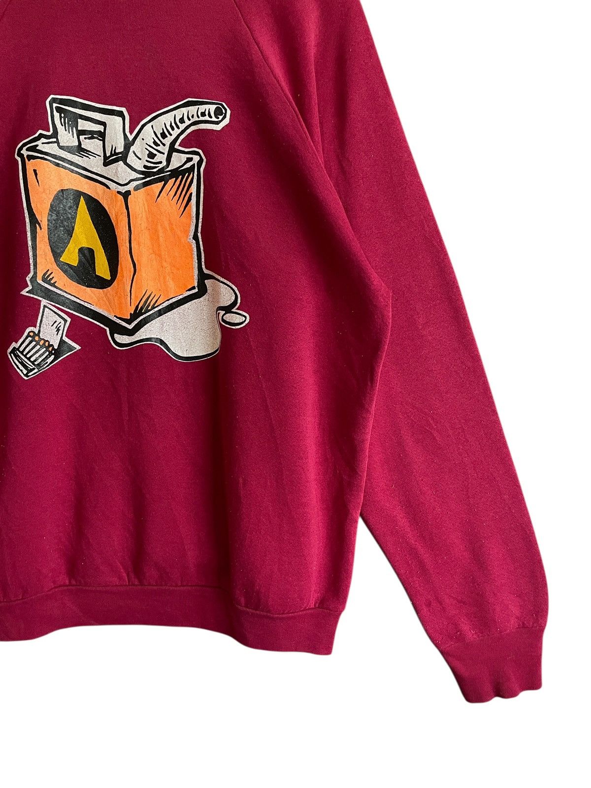 Airwalk Very Rare Vintage Airwalk Made In Usa Sweatshirt 1980s Size US XL / EU 56 / 4 - 3 Thumbnail