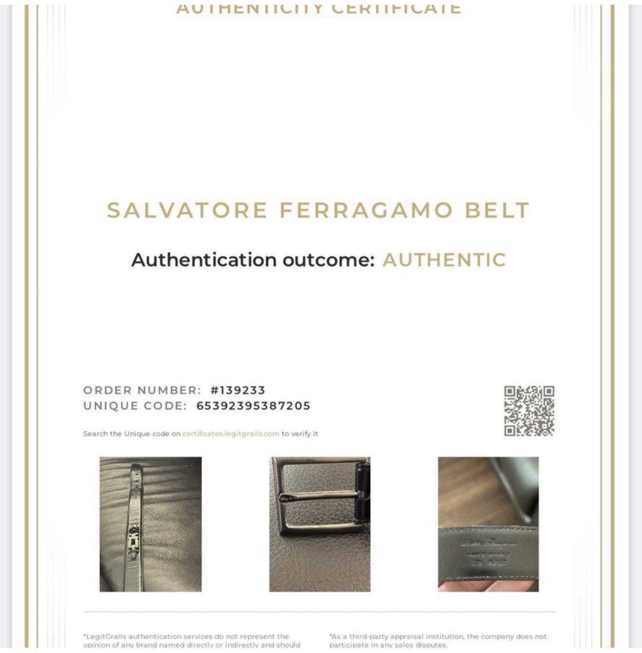 Salvatore Ferragamo Vintage Salvatore Ferragamo Adjustable gancini belt W/COA Size 34 - 9 Thumbnail