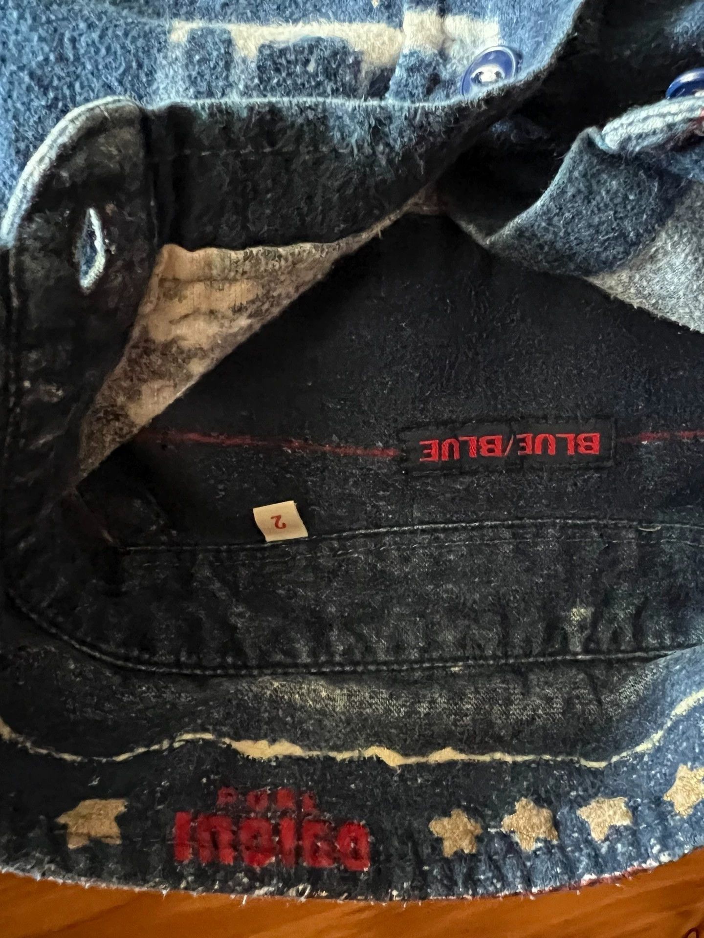 Blue Blue Japan Blue Blue Japan Indigo Dyed Limited Shirt Size 2 Worn 3x Size US M / EU 48-50 / 2 - 8 Thumbnail