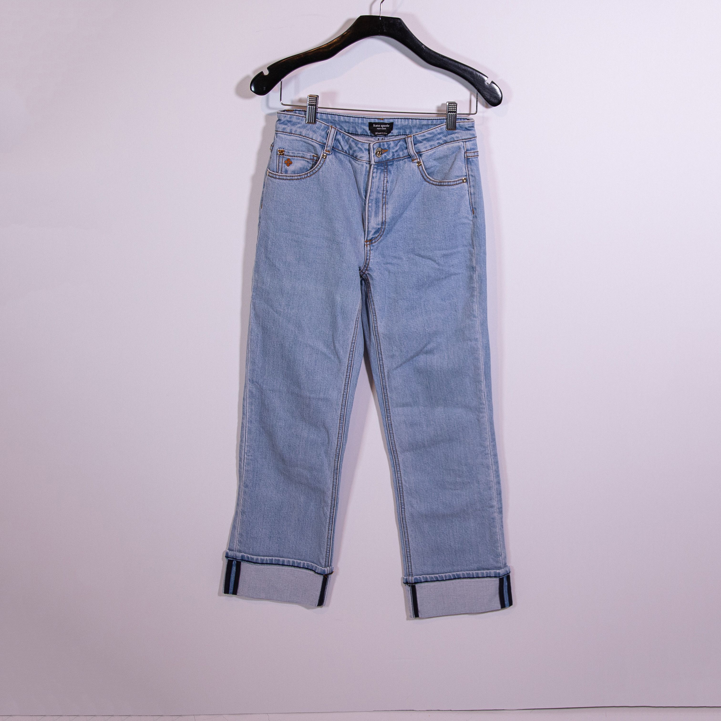 Kate Spade Kate Spade Women's Wide Leg Cuffed Hem Size 26" / US 2 / IT 38 - 1 Thumbnail