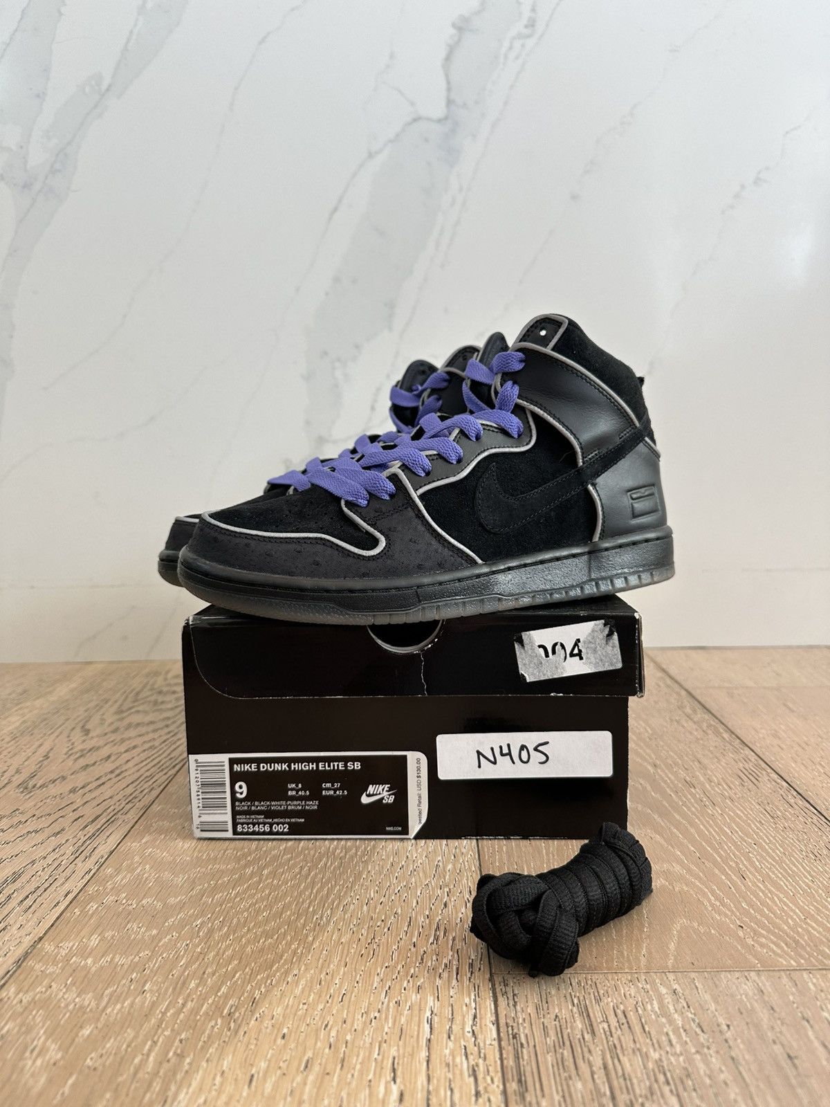 Nike SB Nike Sb Dunk High Purple Box Size US 9 / EU 42 - 1 Thumbnail