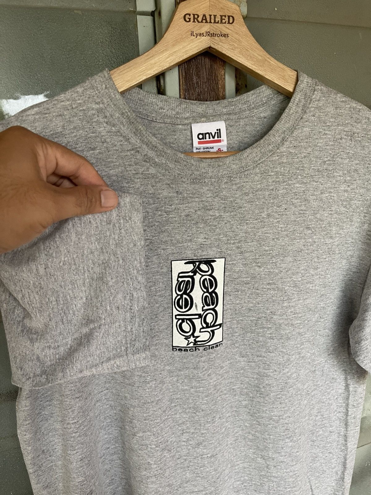 Vintage Vintage Beach Clean 505032 Skate Shirt Tee Size US S / EU 44-46 / 1 - 5 Thumbnail