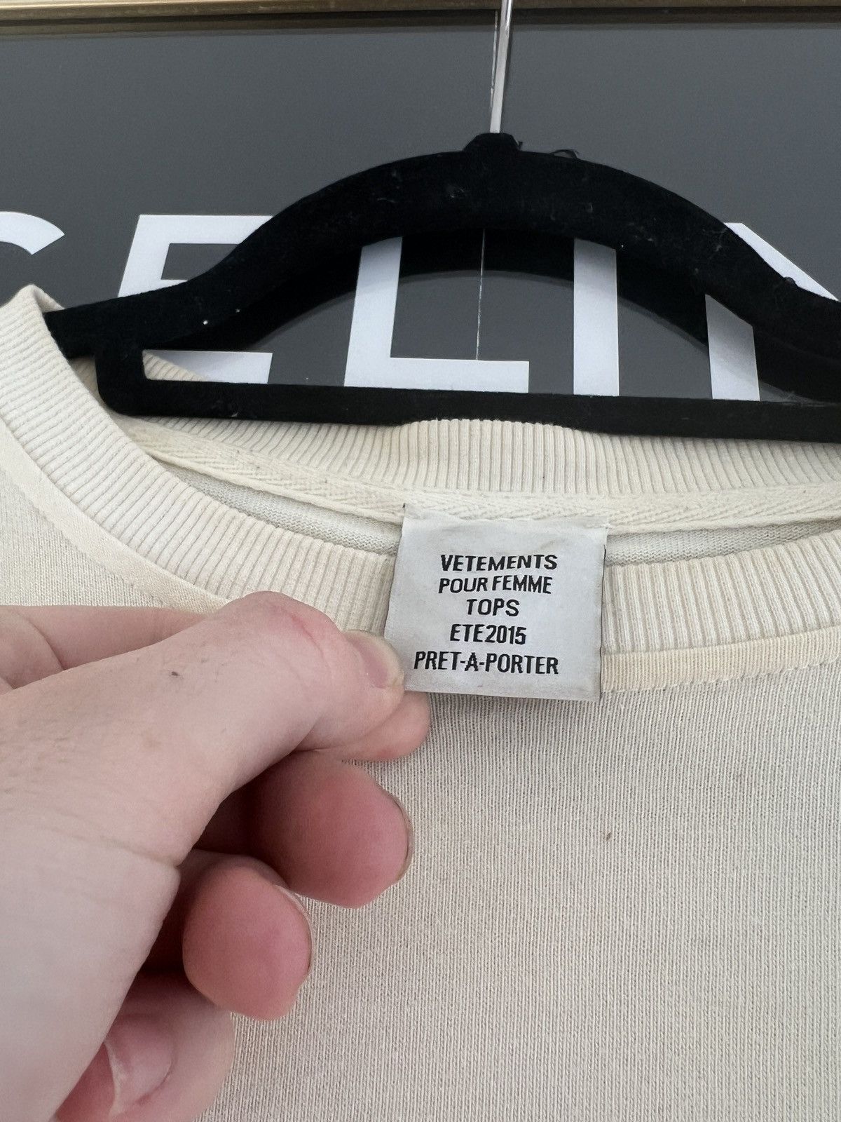 Vetements Vestments Printemps - Ete 2015 Paris Side Slit Hem Tee Size US M / EU 48-50 / 2 - 6 Thumbnail