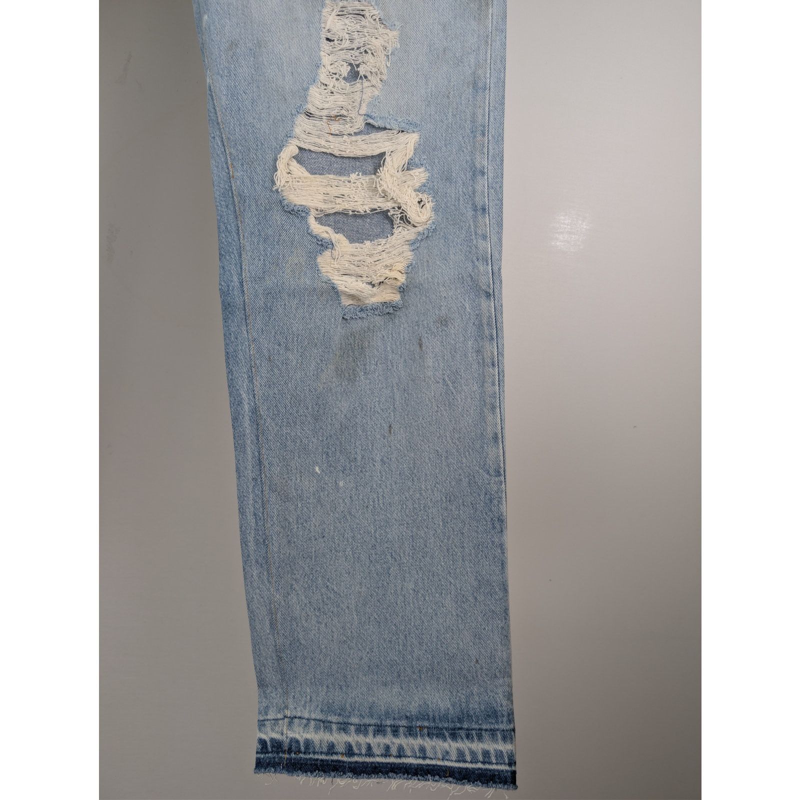 Gallery Dept. o1rshd1 Ken Reworked Vintage Ripped Destory Denim Jeans Size US 38 / EU 54 - 4 Thumbnail