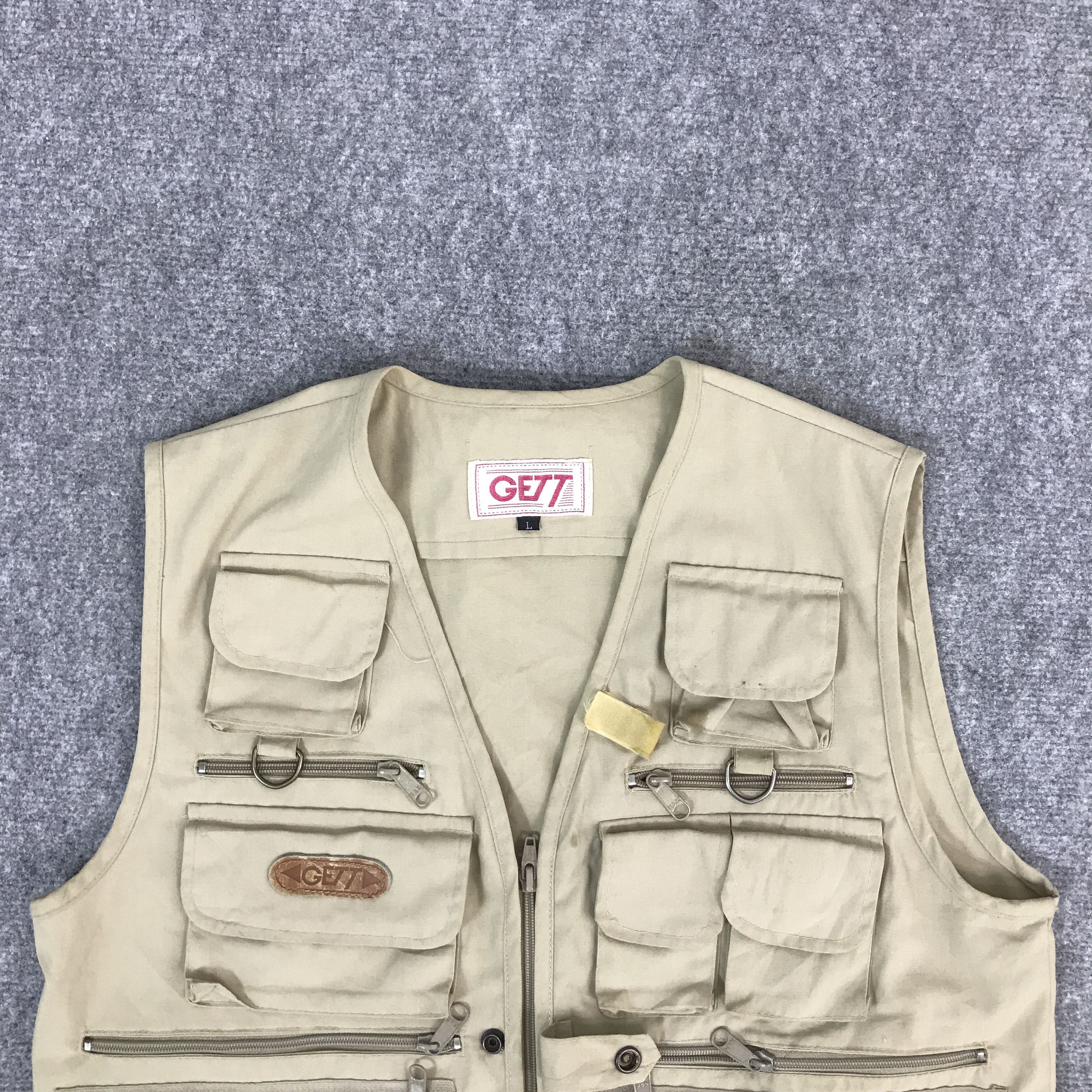 Japanese Brand GETT TACTICAL POCKET VEST JACKET Size US L / EU 52-54 / 3 - 3 Thumbnail