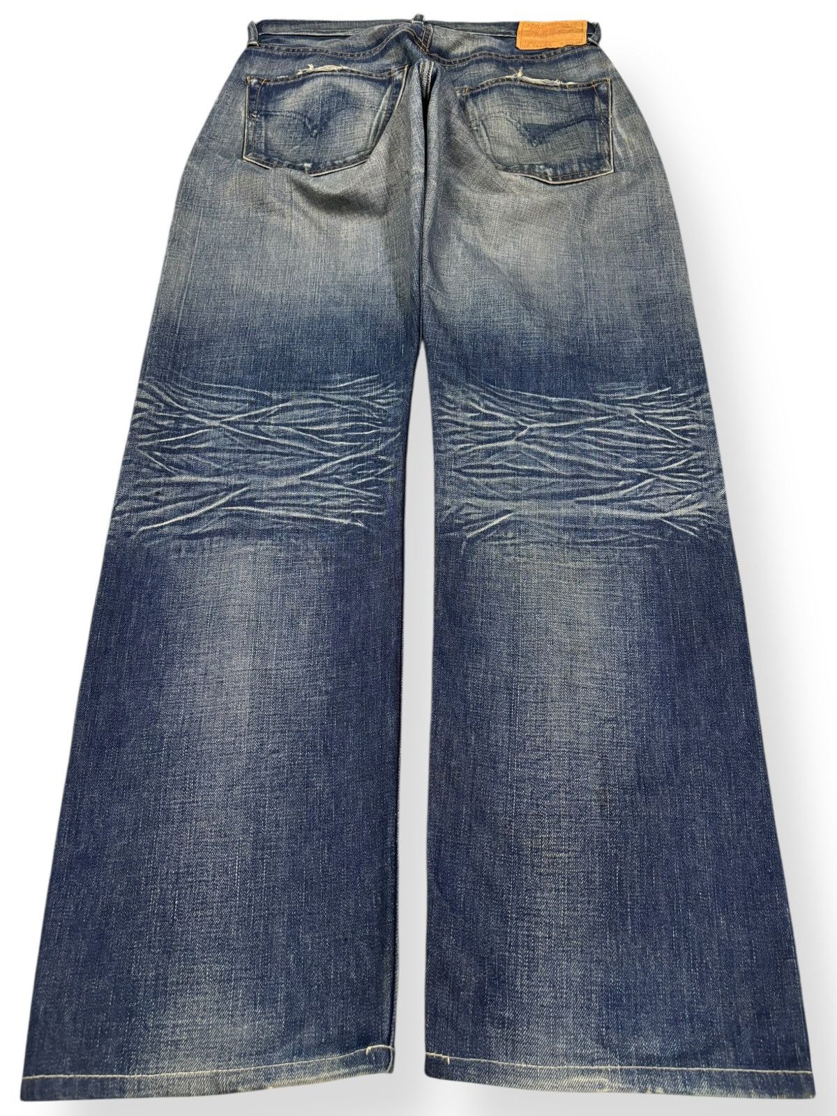 Levi's Vintage 70s Levis 501XX Big E Selvedge Mud Wash Jeans Repro Size US 31 - 3 Thumbnail