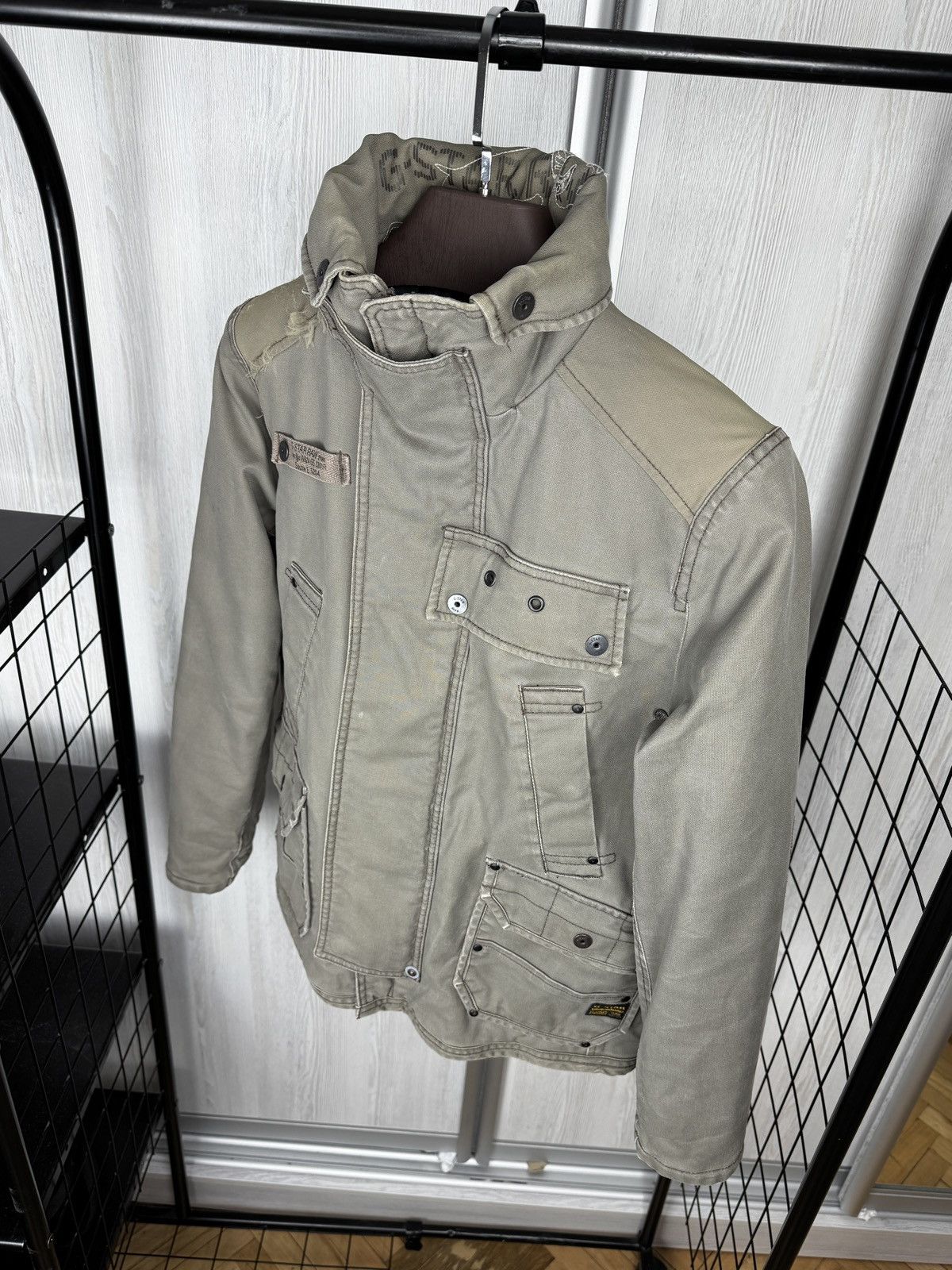 G-Star Stunning Vintage G-Star Men’s Military Utility Jacket Bomber Size US S / EU 44-46 / 1 - 6 Thumbnail
