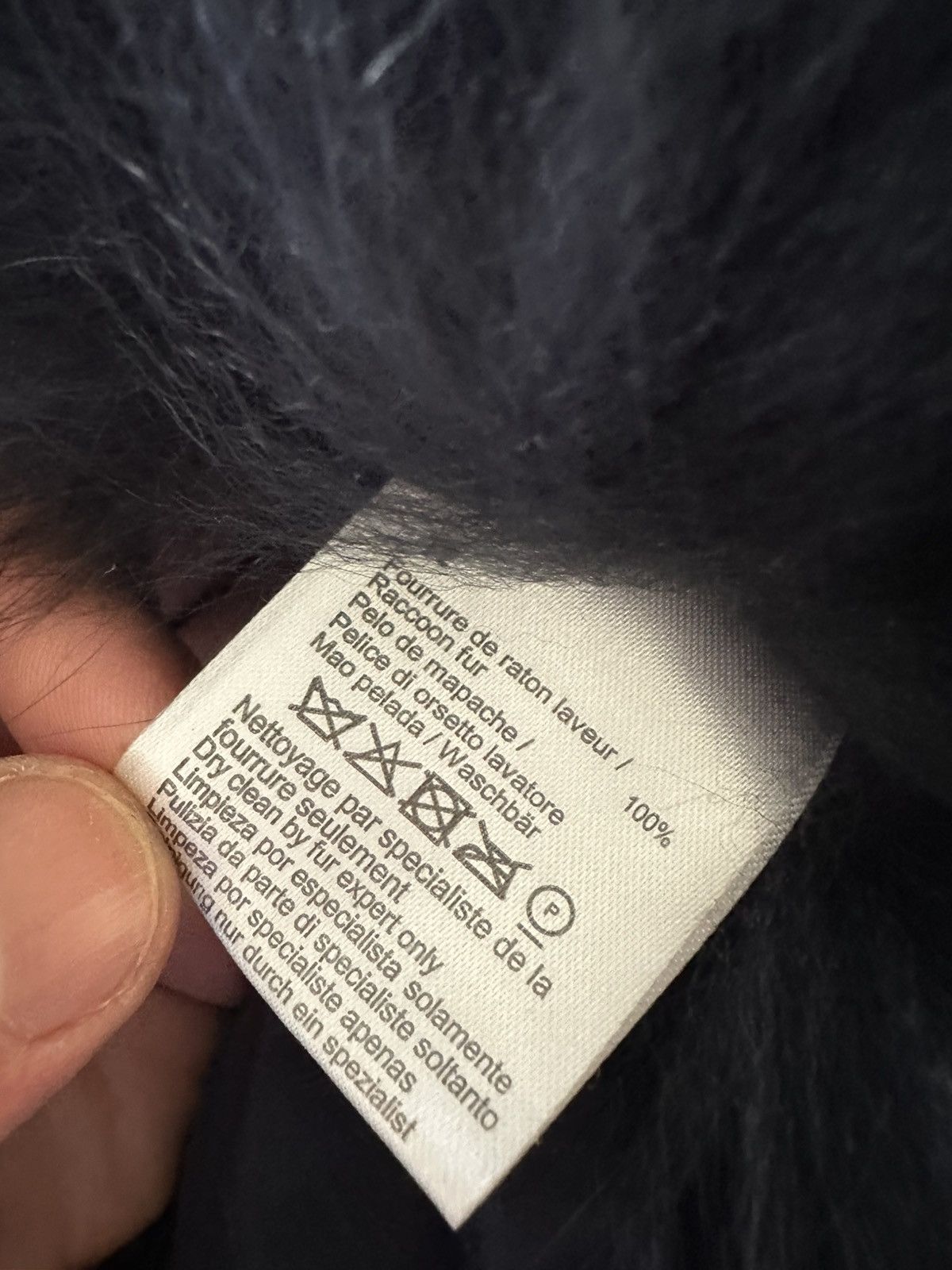 Gerard Darel Gerard Darel Paris Blue Down Jacket With Fur Hood Size 2 Size L / US 10 / IT 46 - 16 Thumbnail
