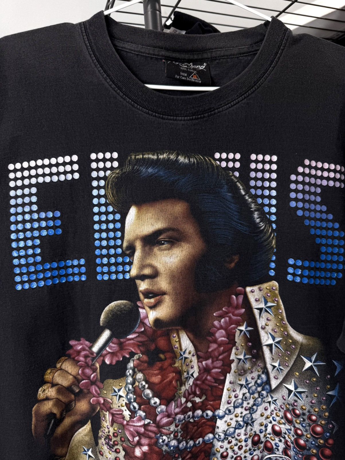 Band Tees Vintage 00s Elvis Presley American Classic Band Rock T Shirt Size US XL / EU 56 / 4 - 3 Thumbnail