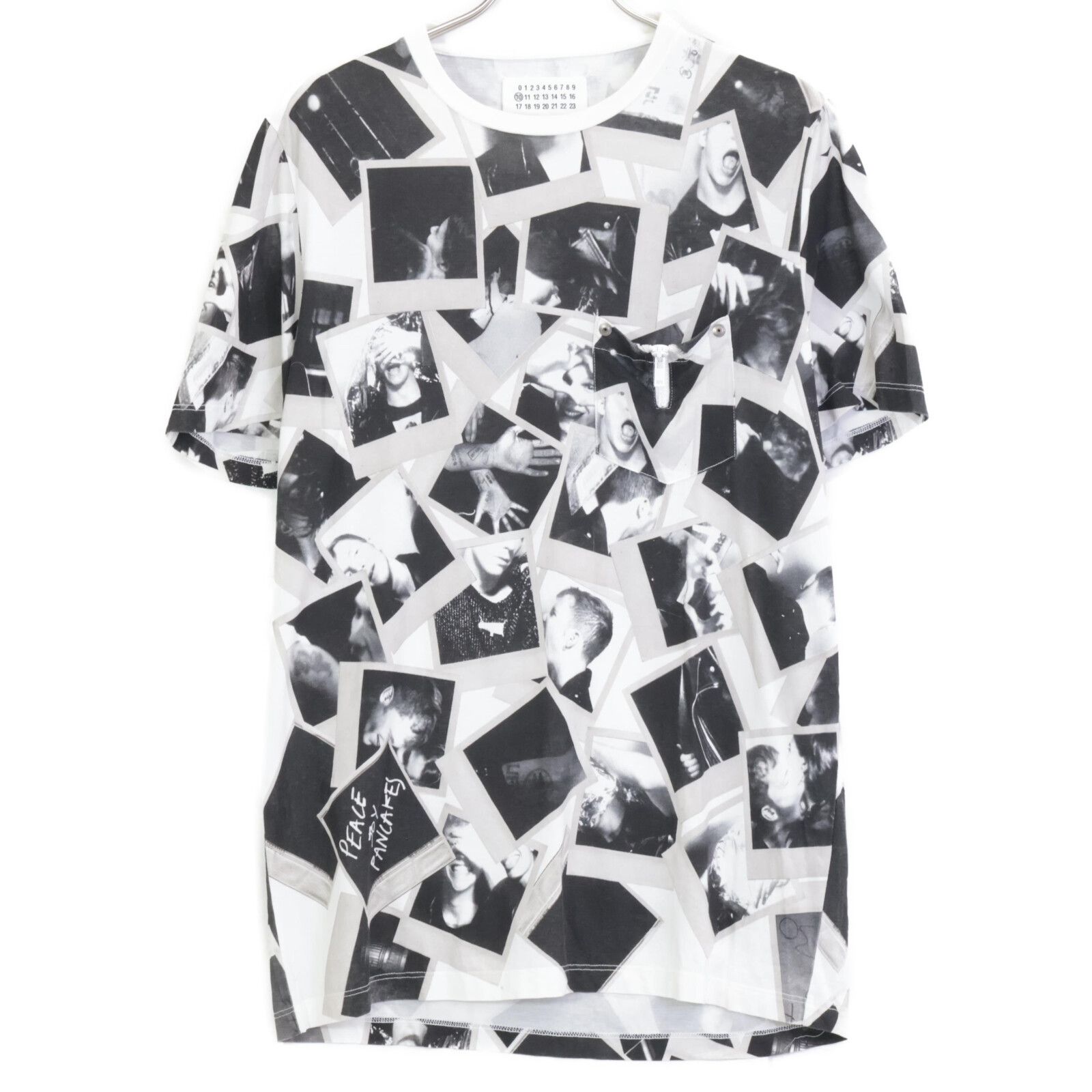Maison Margiela AW 2004-2005 MARTIN MARGIELA AIDS faded t-shirt