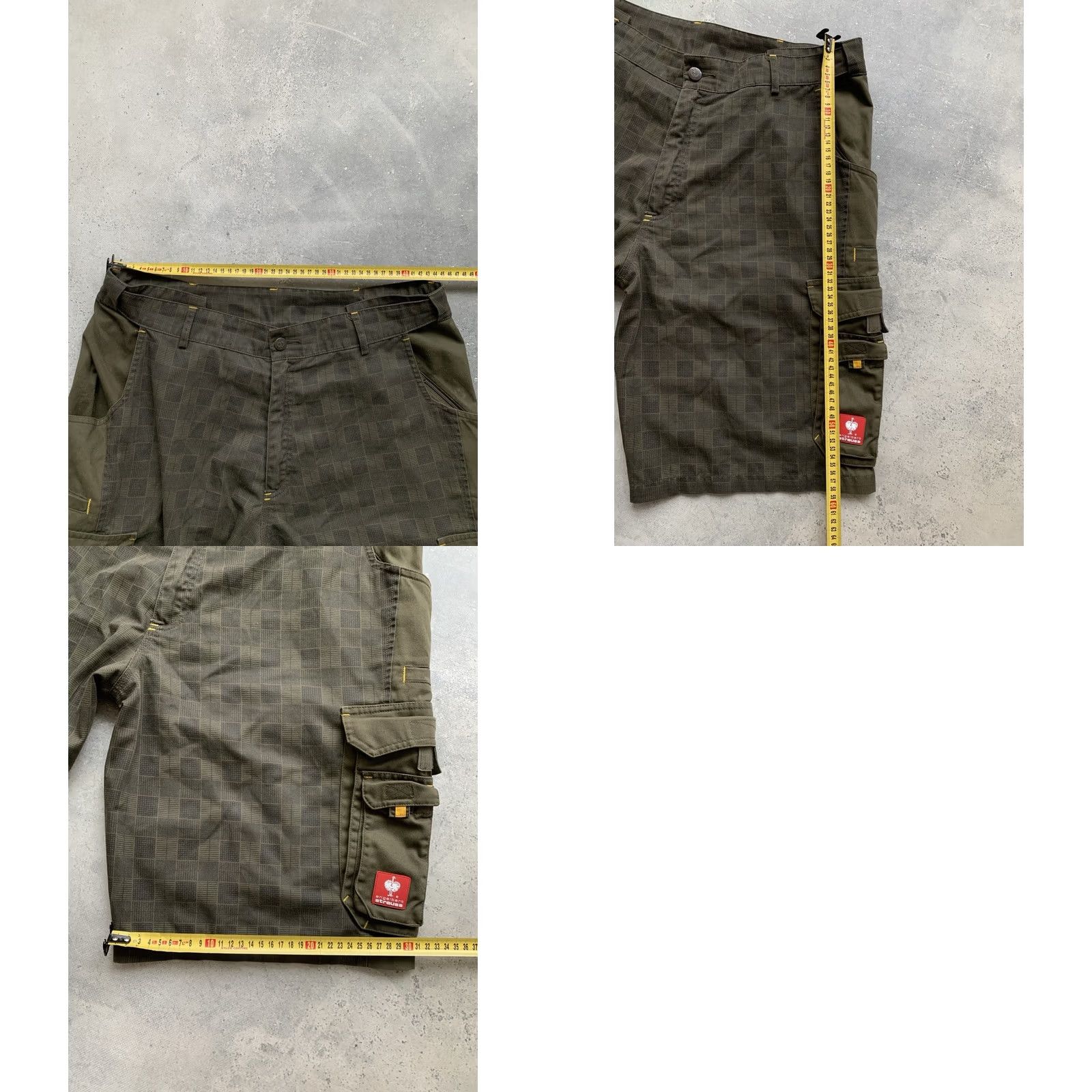 Vintage ENGELBERT STRAUSS Workwear Cargo Shorts Men 56 EU Olive Size 40 Size US 40 / EU 56 - 8 Thumbnail