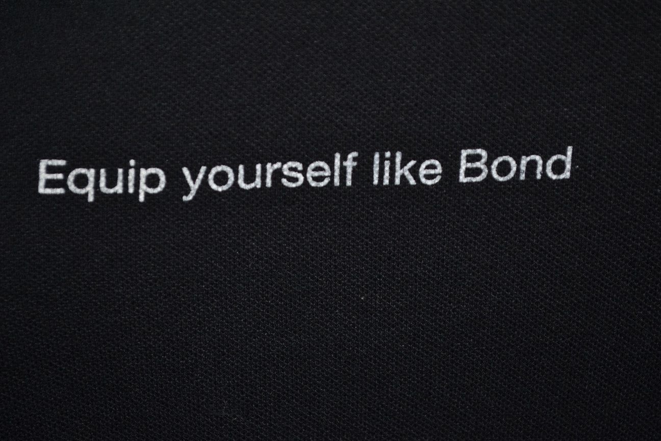 Vintage Casino Royale James Bond 007 Vintage 2006 Promo Polo Shirt Size US XL / EU 56 / 4 - 4 Thumbnail