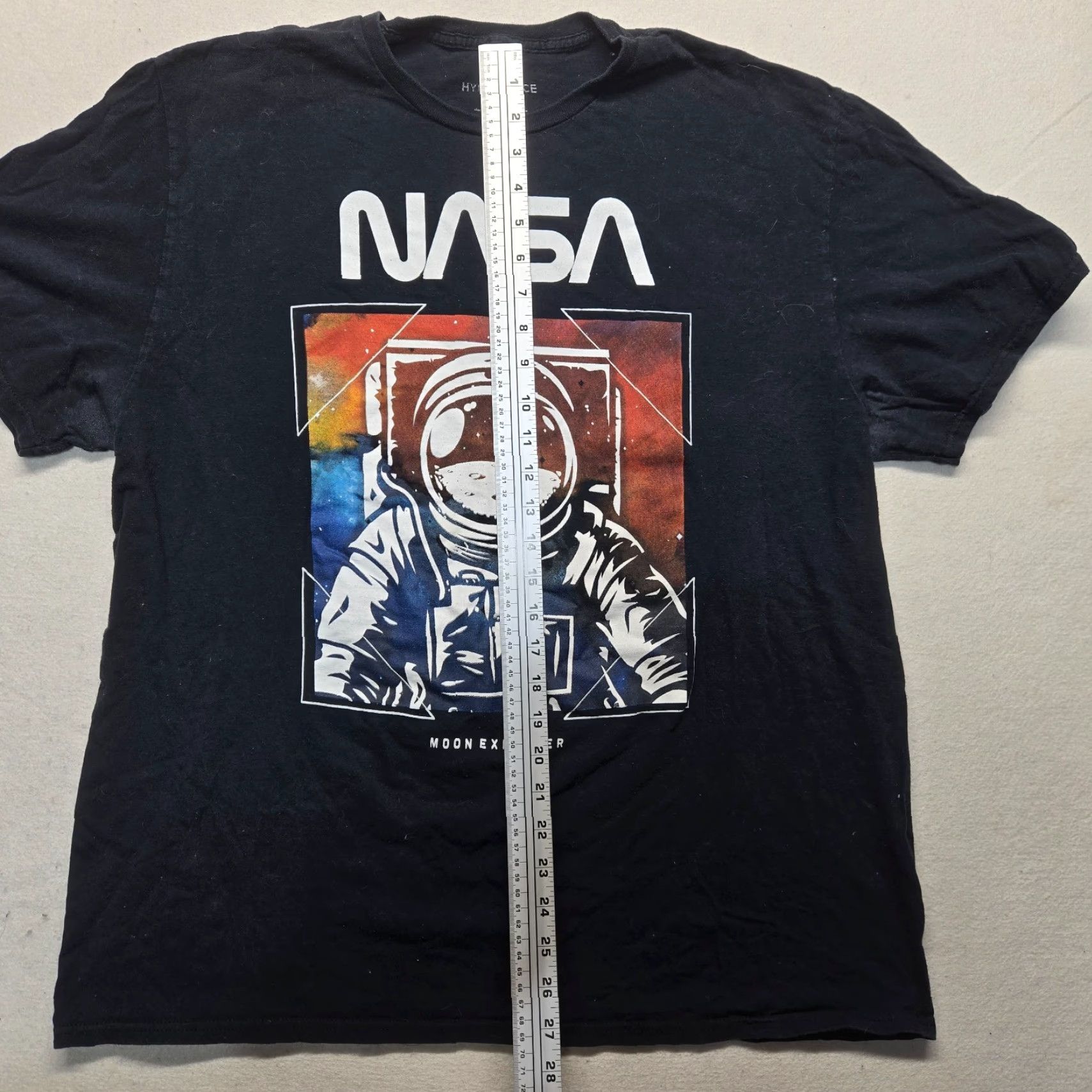 NASA NASA Space T-Shirt Black 2XL AdultCrew Neck Short Sleeve Men’s Shirt 2XL Space Graphic Tee Size US XXL / EU 58 / 5 - 4 Thumbnail