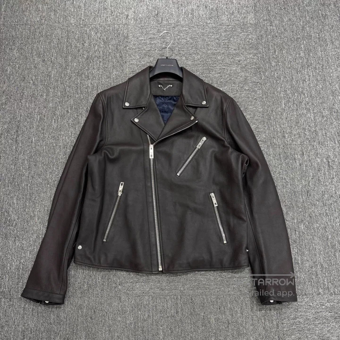 Louis Vuitton louis vuitton leather motorcycle jacket. Size US XXL / EU 58 / 5 - 1 Thumbnail
