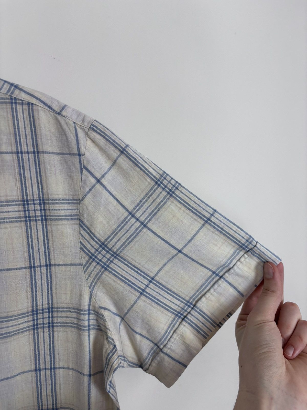 Dolce & Gabbana Vintage Dolce & Gabbana Men’s Madras Short Sleeve Shirt Size US L / EU 52-54 / 3 - 8 Thumbnail
