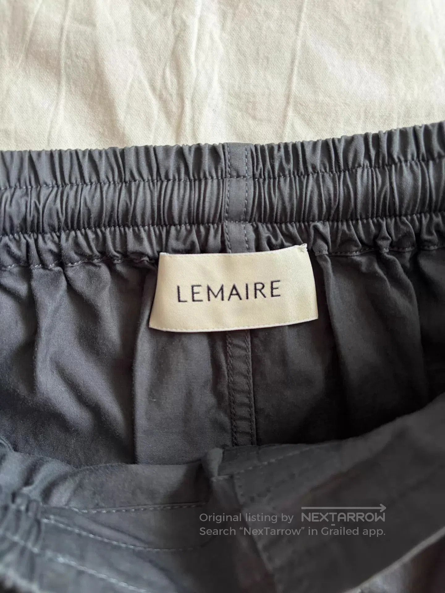 Lemaire Black Casual Loose-Fit Pants Size 32. Size US 32 / EU 48 - 7 Thumbnail