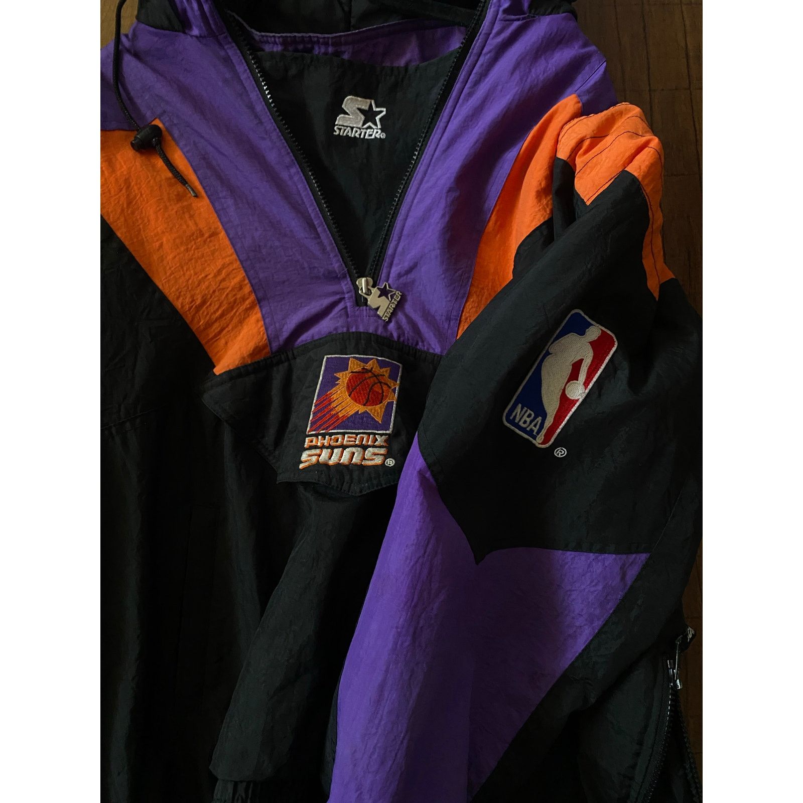 NBA Vintage Phoenix Suns Starter Jacket (90s Style) Size US M / EU 48-50 / 2 - 2 Thumbnail