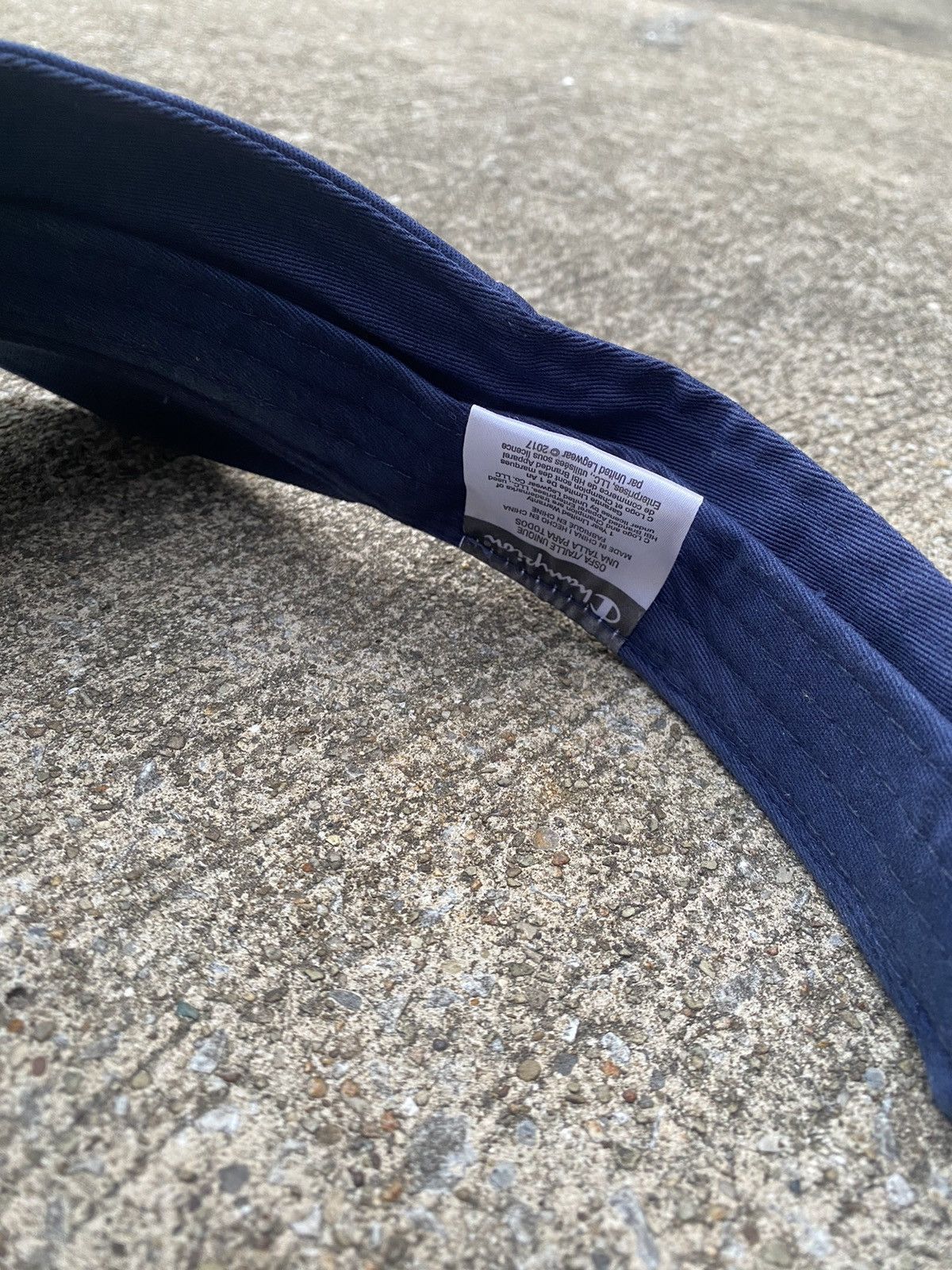 Champion Navy Champion Visor Size ONE SIZE - 4 Thumbnail