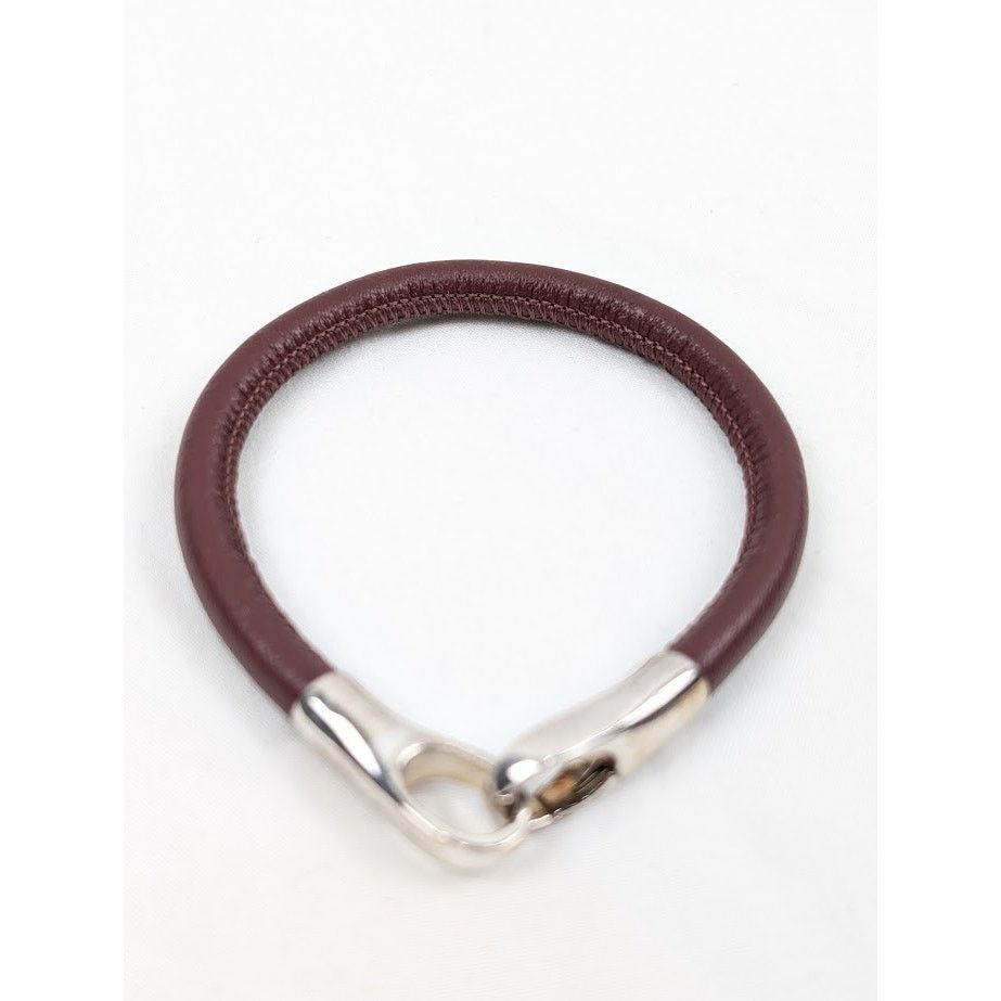 Bottega Veneta o1rshd1 Size: S / Silver/Nappa Sterling Bracelet in Barolo Size ONE SIZE - 2 Thumbnail