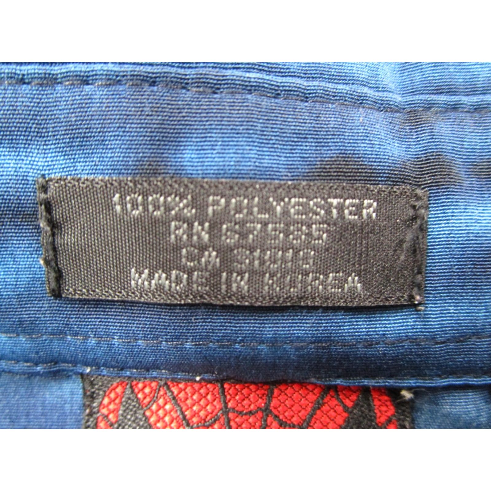 Vintage VINTAGE Spider-Man Shirt Mens XL Blue Marvel Graphic Short Sleeve Button Up Y2K Size US XL / EU 56 / 4 - 4 Thumbnail