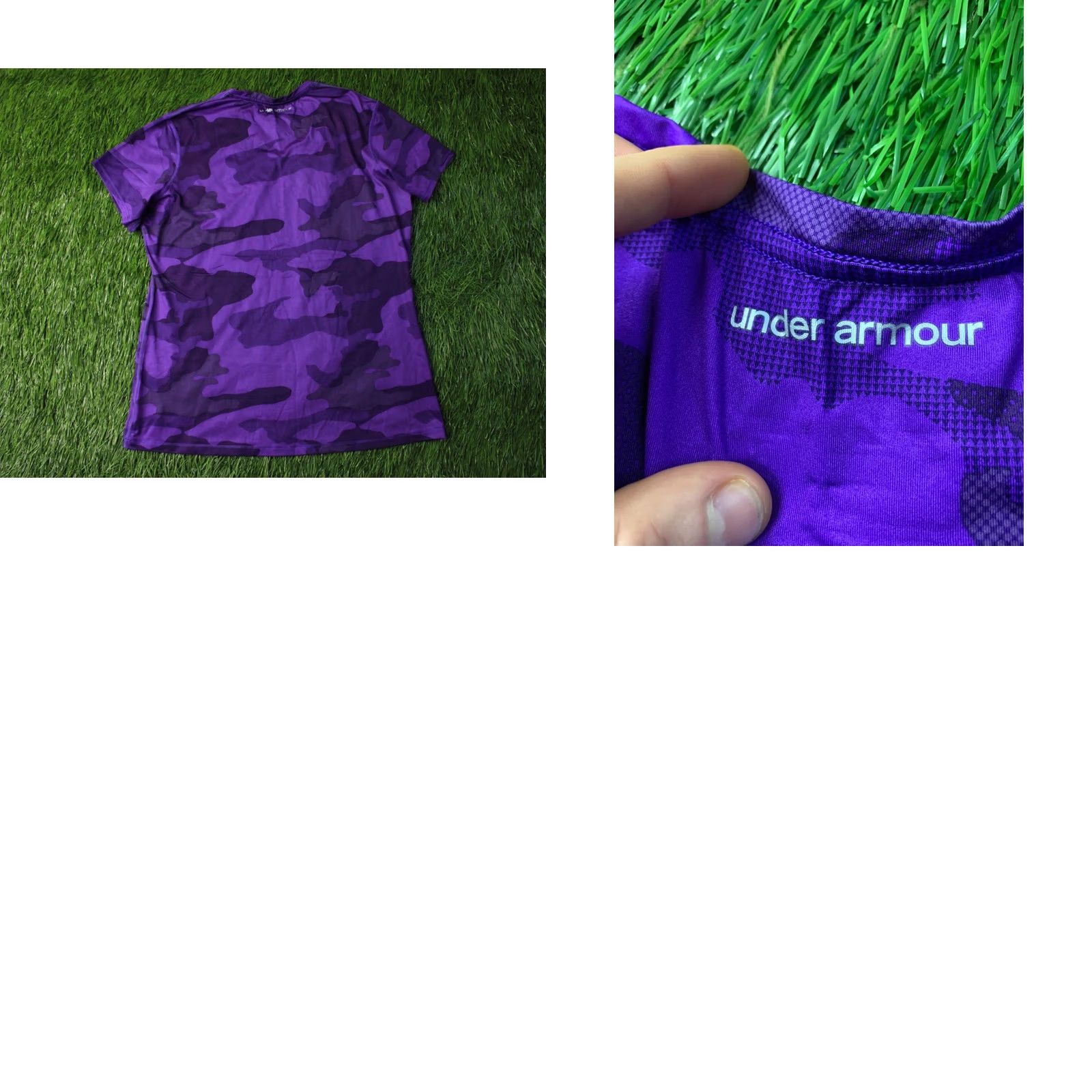 Under Armour UNDER ARMOUR HEATGEAR ORIGINAL WOMEN COMPRESSION TRAINING SHIRT JERSEY XL Purple Short Sleeve T-Shirt XS? Size XL / US 12-14 / IT 48-50 - 8 Thumbnail