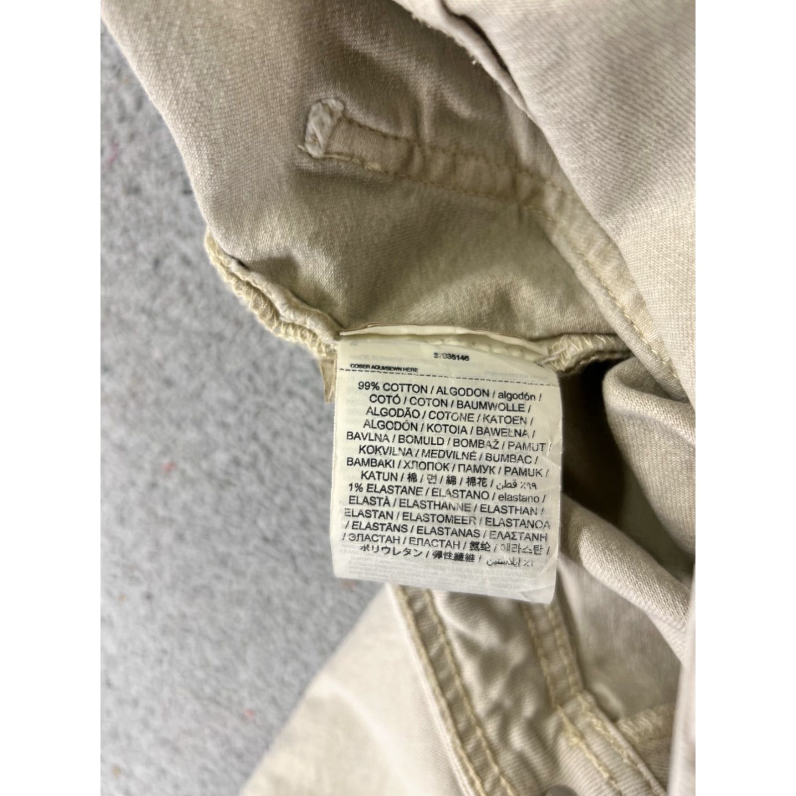 Vintage VINTAGE Buckle Bke Denim Jeans Waist 29 Inseam 26 Beige Wide-Leg High Rise 29x26 Womens Jeans Shirt? Size 32" / US 10 / IT 46 - 7 Thumbnail