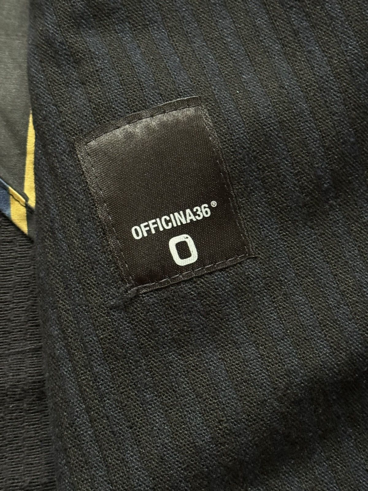 Designer × Officina36 Officina36 striped size48 button up blazer jacket light coat Size US S / EU 44-46 / 1 - 10 Thumbnail
