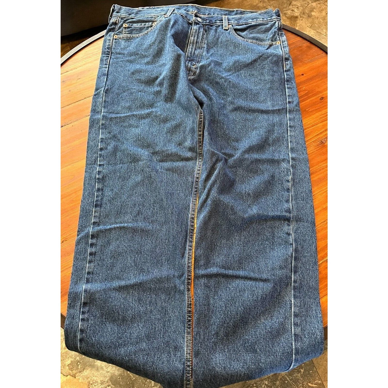 Levi's Levis 505 Classic Straight Leg Fit 40x30 Dark Blue Wash Size US 40 / EU 56 - 7 Thumbnail