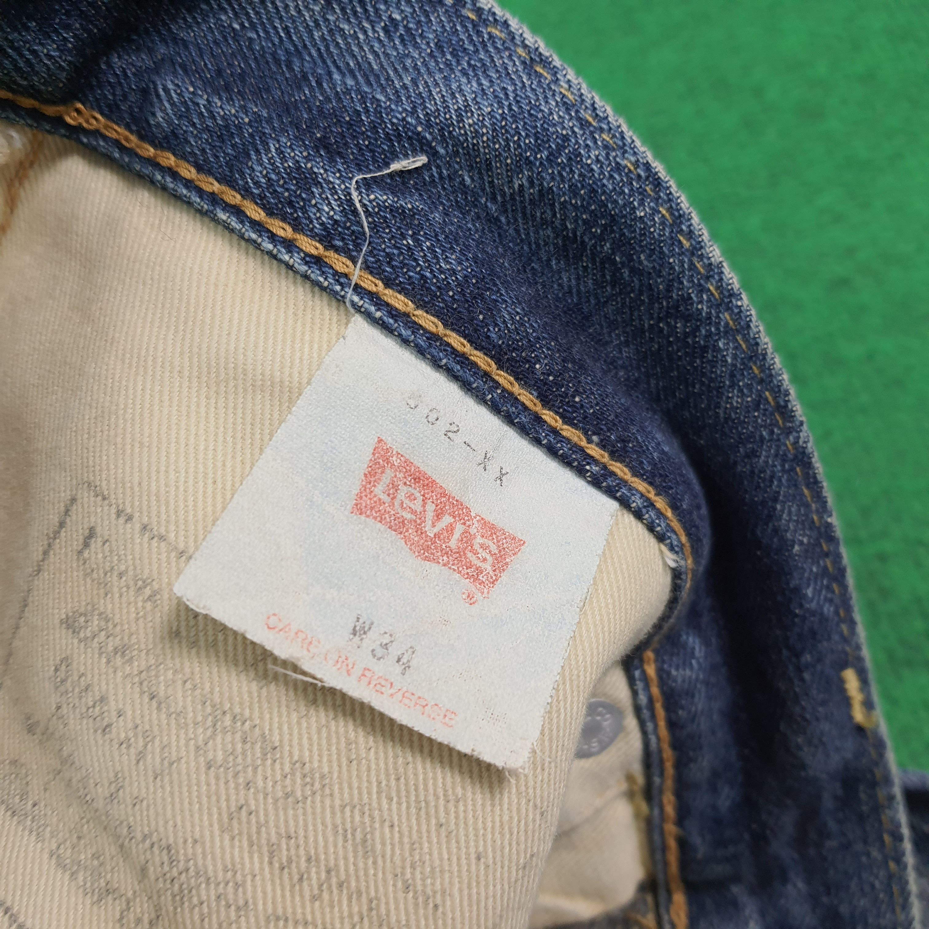 Levi's Vintage Levi's 90s 502 Big E Selvedge Denim Jeans E1N33 Size US 34 / EU 50 - 8 Thumbnail