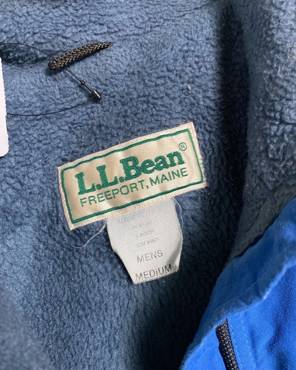 L.L. Bean Vintage 90s Ll Bean Warm Up Fleece Jacket Size US M / EU 48-50 / 2 - 4 Thumbnail