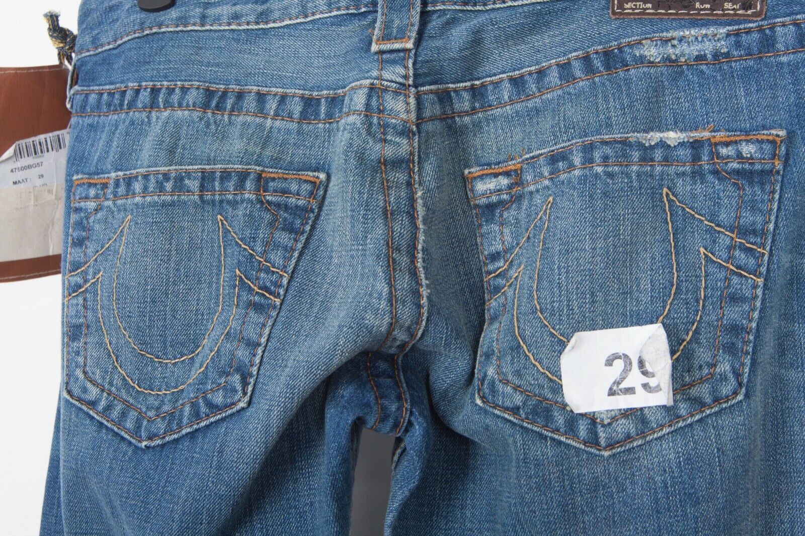 True Religion True Religion Women's Flared Jeans, Blue Wash, Size 29 Size 29" - 9 Thumbnail