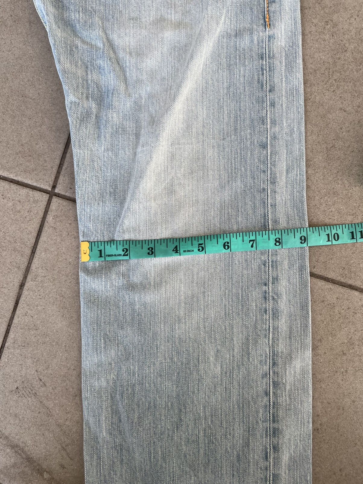 Japanese Brand Vintage CO & LU Iconic Japanese Brand Faded Blue Jeans Size US 26 / EU 42 - 21 Thumbnail