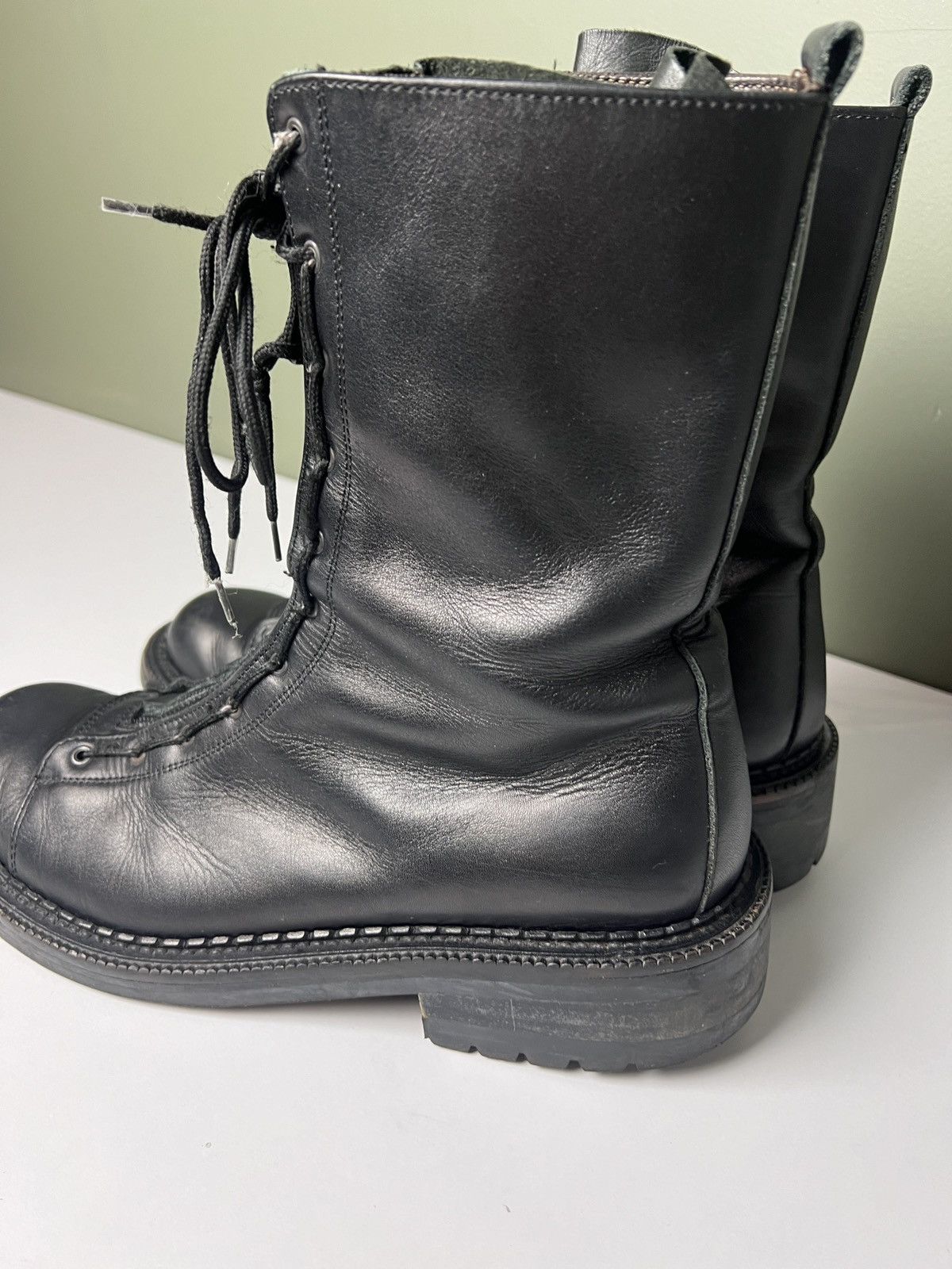 Stone Island stone island y2k archive military combat boots Size US 10 / EU 43 - 14 Thumbnail