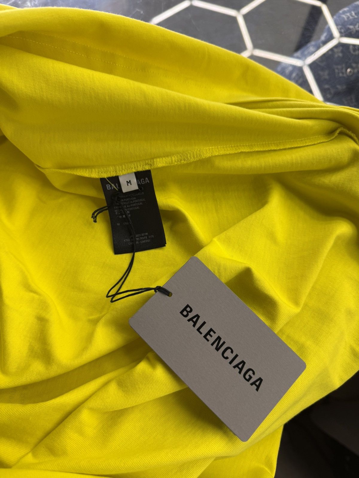 Balenciaga Balenciaga Logo Print S/S Wave Shirt Size US M / EU 48-50 / 2 - 5 Thumbnail