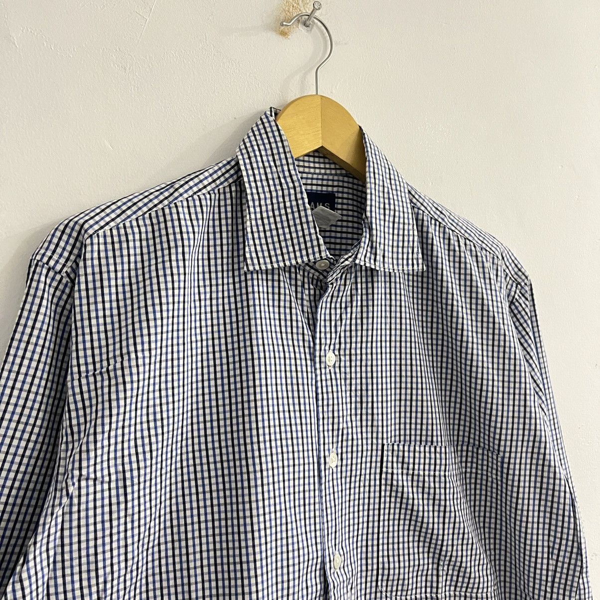 Beams - Gingham Plaid Longsleeve Button Up