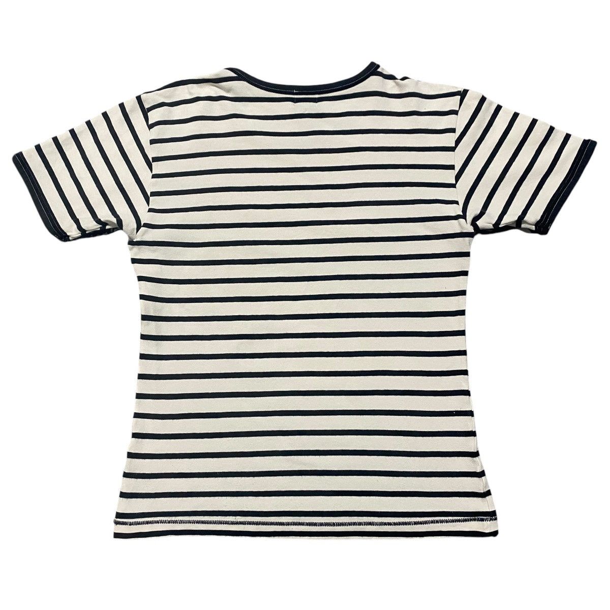 Jean Paul Gaultier Vintage Jean Paul Gaultier Homme Stripe Body Shirt Size US L / EU 52-54 / 3 - 3 Thumbnail