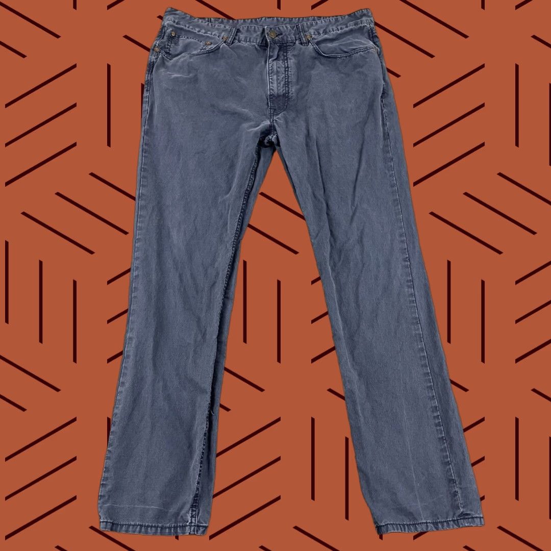 Polo Ralph Lauren Polo Ralph Lauren Pants Mens 36x32 Varick Slim Straight Chino Blue Casual Mens Size US M / EU 48-50 / 2 - 1 Thumbnail