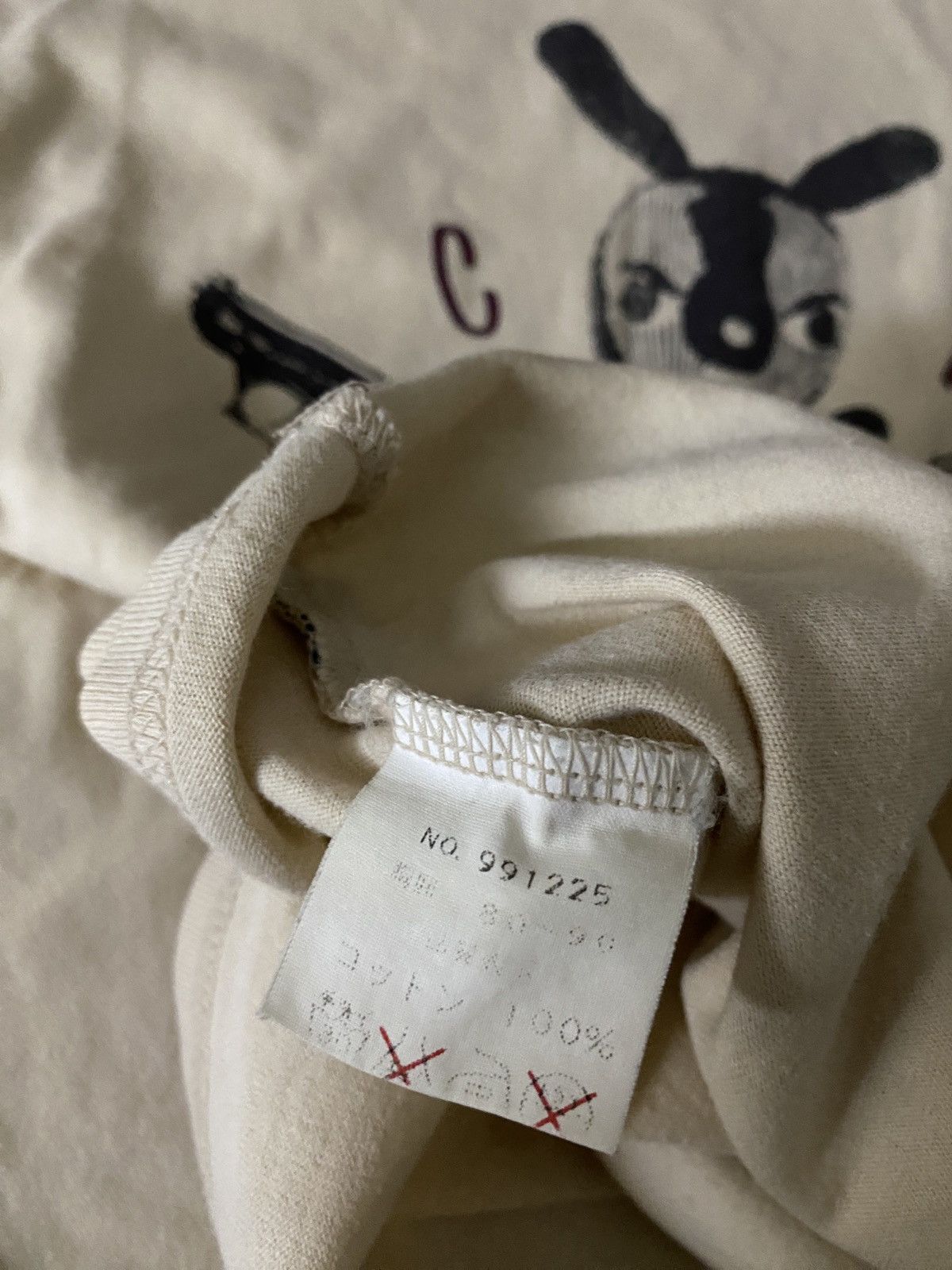 Japanese Brand 2000's Cantwo Rabbit Gun Gang Shirt Size US S / EU 44-46 / 1 - 8 Thumbnail